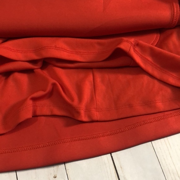 Nasty Gal Fit & Flare Orange Dress Size M.  NWT - Picture 8 of 11